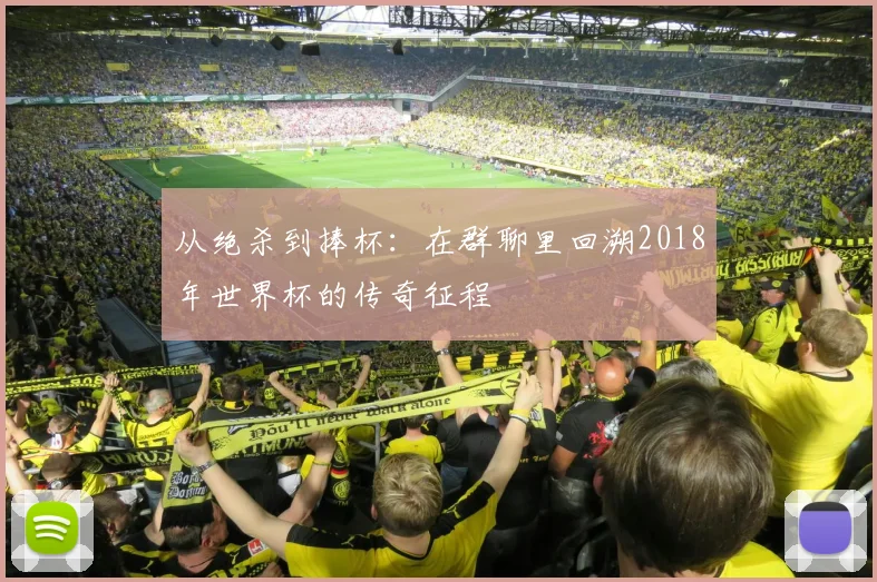 从绝杀到捧杯：在群聊里回溯2018年世界杯的传奇征程